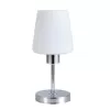 Стеклянный интерьерная настольная лампа Clarity ES0002706 конус белый Escada