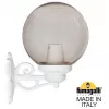 Настенный фонарь уличный GLOBE 300 G30.131.000.WZF1R форма шар Fumagalli Настенный фонарь уличный GLOBE 300 G30.131.000.WZF1R форма шар Fumagalli