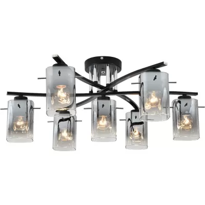 Потолочная люстра Iberis 1101/7P Black Escada Потолочная люстра Iberis 1101/7P Black Escada