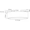 Трековый светильник Luna DL20735WW12Br белый