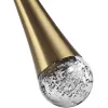 Стеклянный подвесной светильник Gota 4285/1 форма шар прозрачный Odeon Light