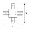 Соединитель Barra 501147 Lightstar