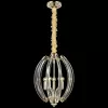 Хрустальный подвесной светильник Prando WE149.05.303 прозрачный Wertmark