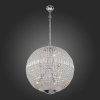 Хрустальный подвесной светильник Mondo SL226.103.08 форма шар прозрачный ST Luce