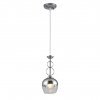 Стеклянный подвесной светильник Yasmin 9109-201 форма шар прозрачный Rivoli