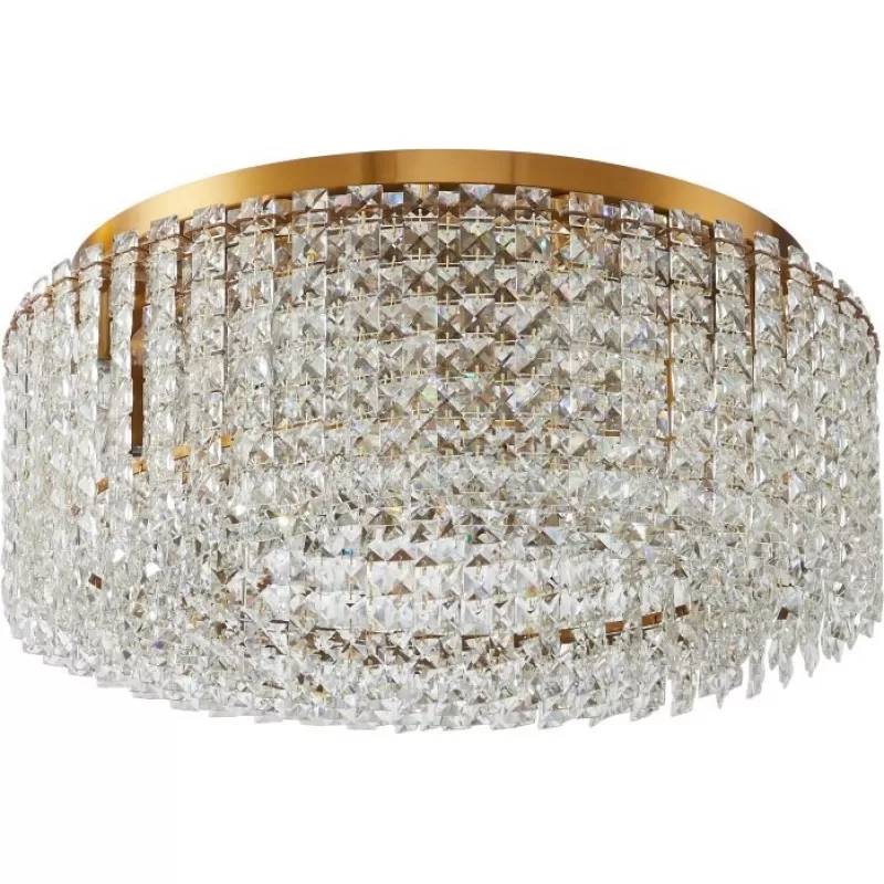 Хрустальная потолочная люстра Delone 2179/05/08C прозрачная Stilfort Хрустальная потолочная люстра Delone 2179/05/08C прозрачная Stilfort