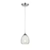 Стеклянный подвесной светильник Fiona 10038 VL5623P11 форма шар прозрачный Vele Luce