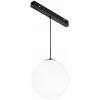 Стеклянный трековый светильник Luna TR039-4-5WTW-DD-B белый форма шар Maytoni