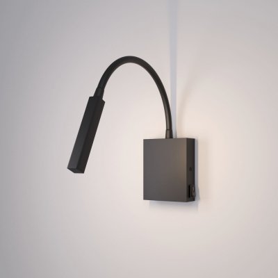 Настенный светильник Knob 40118/LED черный Elektrostandard