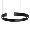 Подвесной светильник Ring 10025/400 Black черный Loft It