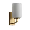 Стеклянное бра Опал SL1403.301.01 белое цилиндр ST Luce