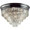 Хрустальная потолочная люстра Zaha 8266/8C прозрачная Lumion