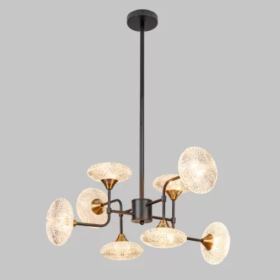 Потолочная люстра  MD.1232-8-P-BK+AGD Imex