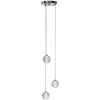 Хрустальный подвесной светильник Rain 10112/3 форма шар прозрачный Loft It