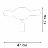 Потолочная люстра  V3762-1/3PL цилиндр белая Vitaluce