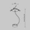 Коннектор питания встраиваемый Accessories for system Parity TRA130RWC-2B Maytoni