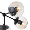 Стеклянная потолочная люстра Stampo SL549.402.09 форма шар серая ST Luce