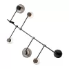 Стеклянный настенно-потолочный светильник Vallo SL6005.401.05 прозрачный ST Luce