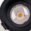 Точечный светильник Ciclone 385037 черный Lightstar