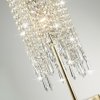 Хрустальный интерьерная настольная лампа Chokka 5028/1T прозрачный Odeon Light