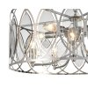 Стеклянная подвесная люстра Angela VL3153P10 серая Vele Luce