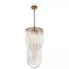 Стеклянный подвесной светильник Onda FR5182PL-03FG прозрачный Freya Стеклянный подвесной светильник Onda FR5182PL-03FG прозрачный Freya