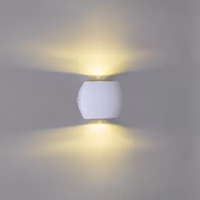 Настенный светильник  86008-9.2-002TLB LED2*3W WT