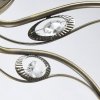 Стеклянная потолочная люстра Грация 677013005 форма шар белая MW-Light