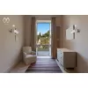Стеклянное бра Восторг 242026601 белое MW-Light