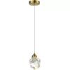 Стеклянный подвесной светильник Cascato SL6114.203.01 прозрачный ST Luce