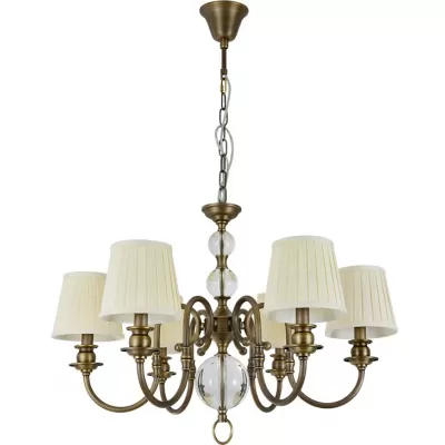Подвесная люстра 3100 3106/C black brass без абажуров Newport