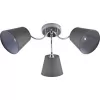 Потолочная люстра Alexa 9163-303 конус серая Rivoli