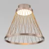Потолочный светильник Cesta 40018/1 LED коричневый коричневый конус Eurosvet