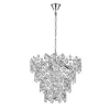 Стеклянная подвесная люстра Diana VL3273P06 прозрачная Vele Luce