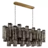 Стеклянная подвесная люстра Murano 10580/1000R Smoke Loft It Стеклянная подвесная люстра Murano 10580/1000R Smoke Loft It