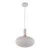 Стеклянный подвесной светильник Flori LDP 1216-1 WT+WT белый Lumina Deco