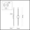 Бра Fuerte 4323/12WL белое Odeon Light