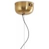 Стеклянный подвесной светильник Borbon FR5442PL-L11YW круглый желтый Freya