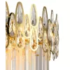 Хрустальная подвесная люстра Navis NAVIS 76019/8C GOLD прозрачная Natali Kovaltseva