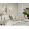 Стеклянное бра High Light LH55164 прозрачное цилиндр Ambrella