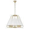 Подвесная люстра Isabella VL4254P07 конус белая Vele Luce