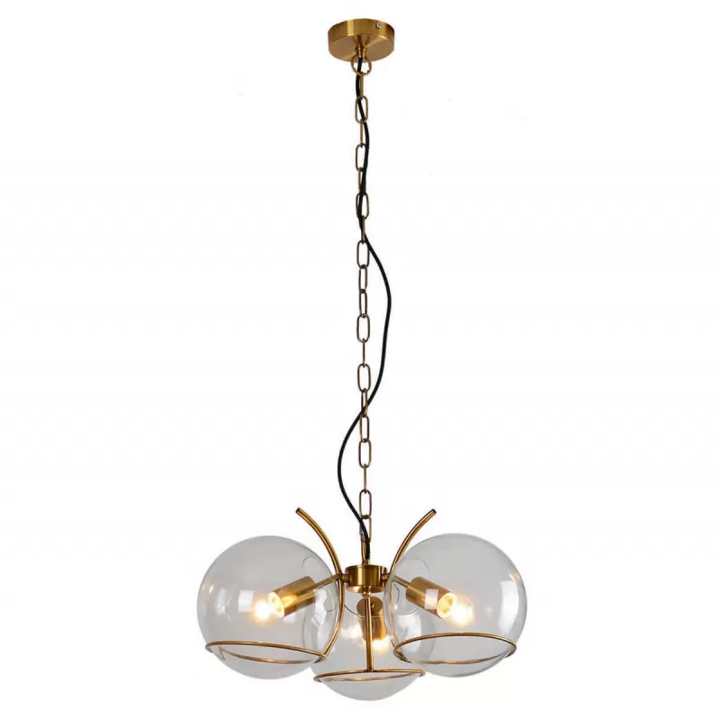 Стеклянный подвесной светильник Anchorage GRLSP-9556 прозрачный Loft Стеклянный подвесной светильник Anchorage GRLSP-9556 прозрачный Loft