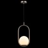 Стеклянный подвесной светильник Glob LOFT2595-B форма шар белый Loft It