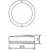 Стеклянный встраиваемый светильник уличный INOX 77808 Oasis Light