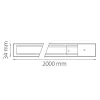 Шинопровод Barra 502025-1 Lightstar