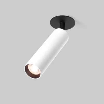 Точечный светильник Diffe 25040/LED 8W 4200K белый/черный Elektrostandard