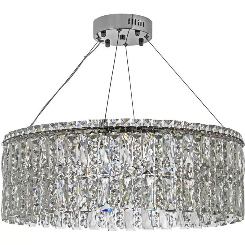 Хрустальная подвесная люстра Ovindoli Gold Ovindoli L 1.5.60.102 N прозрачная Arti Lampadari Хрустальная подвесная люстра Ovindoli Gold Ovindoli L 1.5.60.102 N прозрачная Arti Lampadari