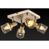 Спот Silvia TL3750Y-04AB коричневый TopLight