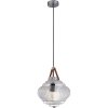 Стеклянный подвесной светильник Kartell VL5232P21 форма шар прозрачный Vele Luce