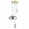 Стеклянный подвесной светильник Ode SL6112.203.21 форма шар белый ST Luce Стеклянный подвесной светильник Ode SL6112.203.21 форма шар белый ST Luce